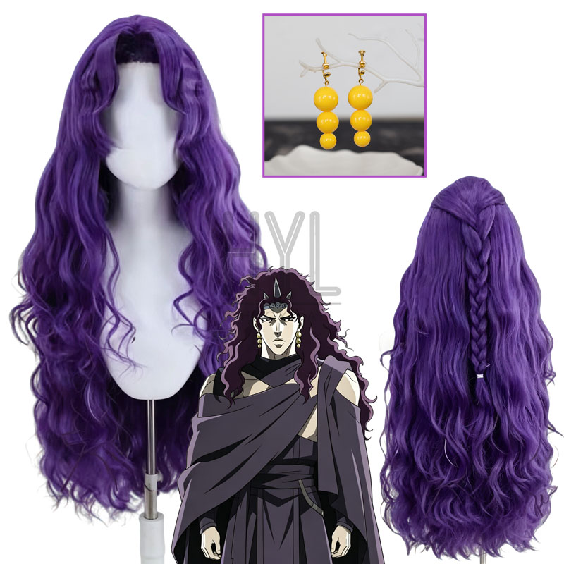 Anime JOJO Kars Cosplay Wig Pu - đánh giá và giá Men Accessories Earrings