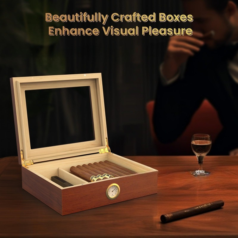 Cigar Humidor Box Cigar Case w - đánh giá và giá Men Accessories Gadgets