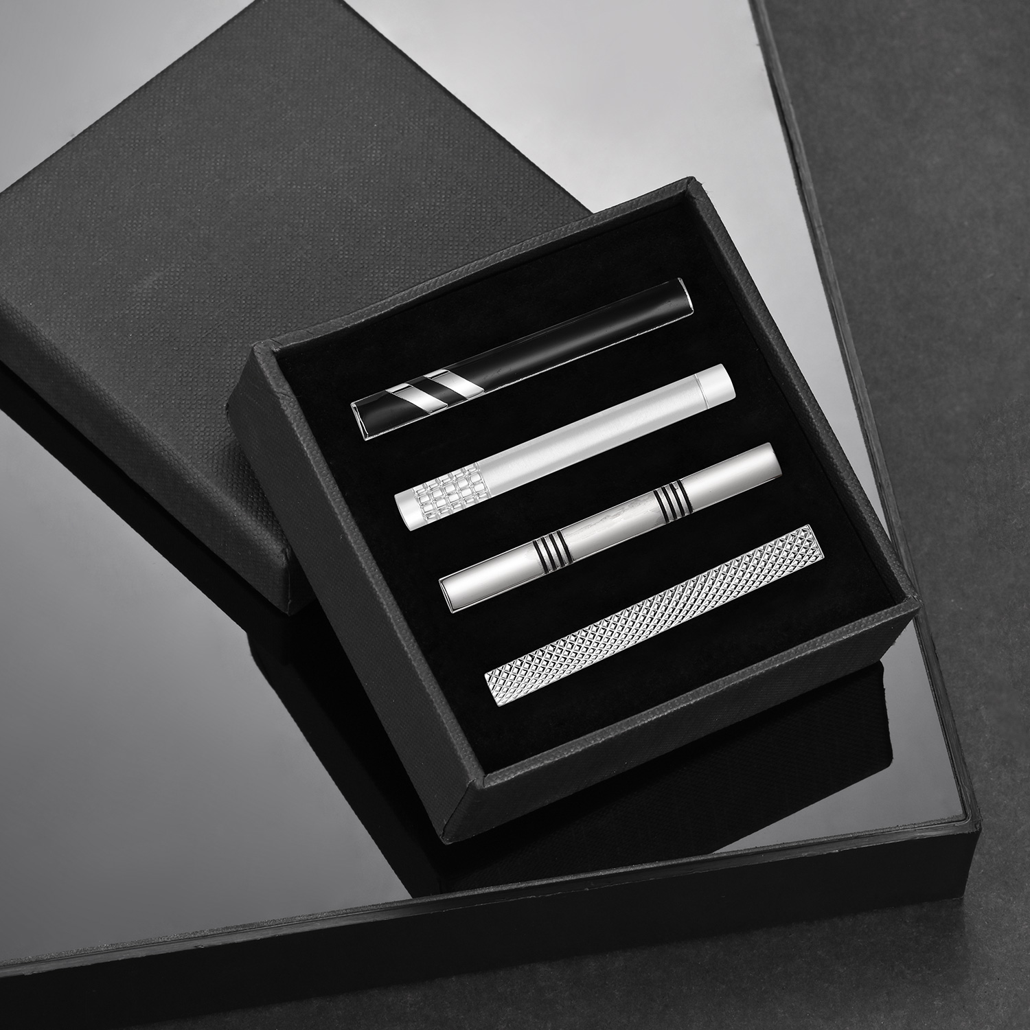 Tối Giản Kẹp Cà Vạt Nam Kẹp Cà - đánh giá và giá Men Accessories Gift Box