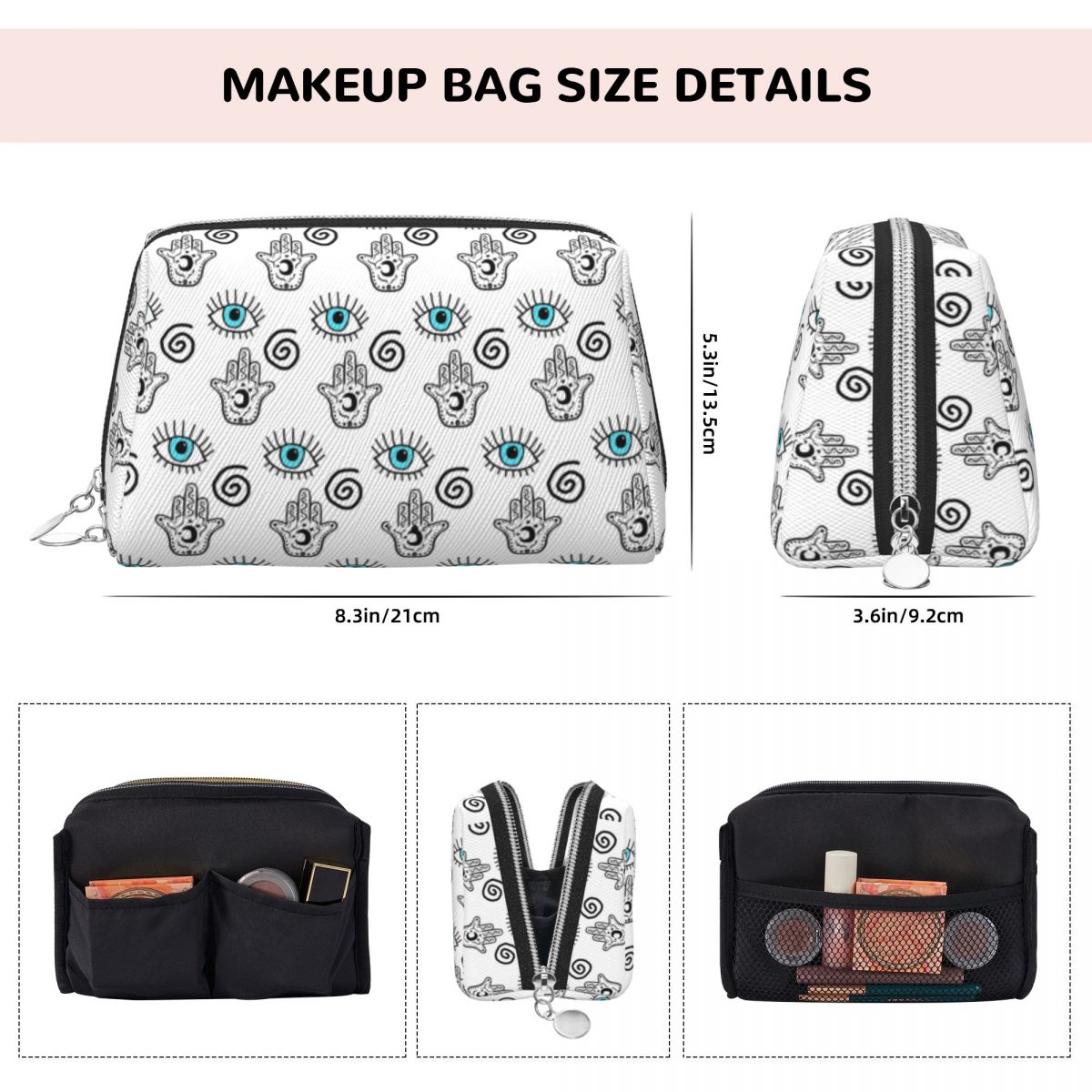 Evil Eye Hamsa Symbol Makeup B - đánh giá và giá Men Accessories Evil Eye