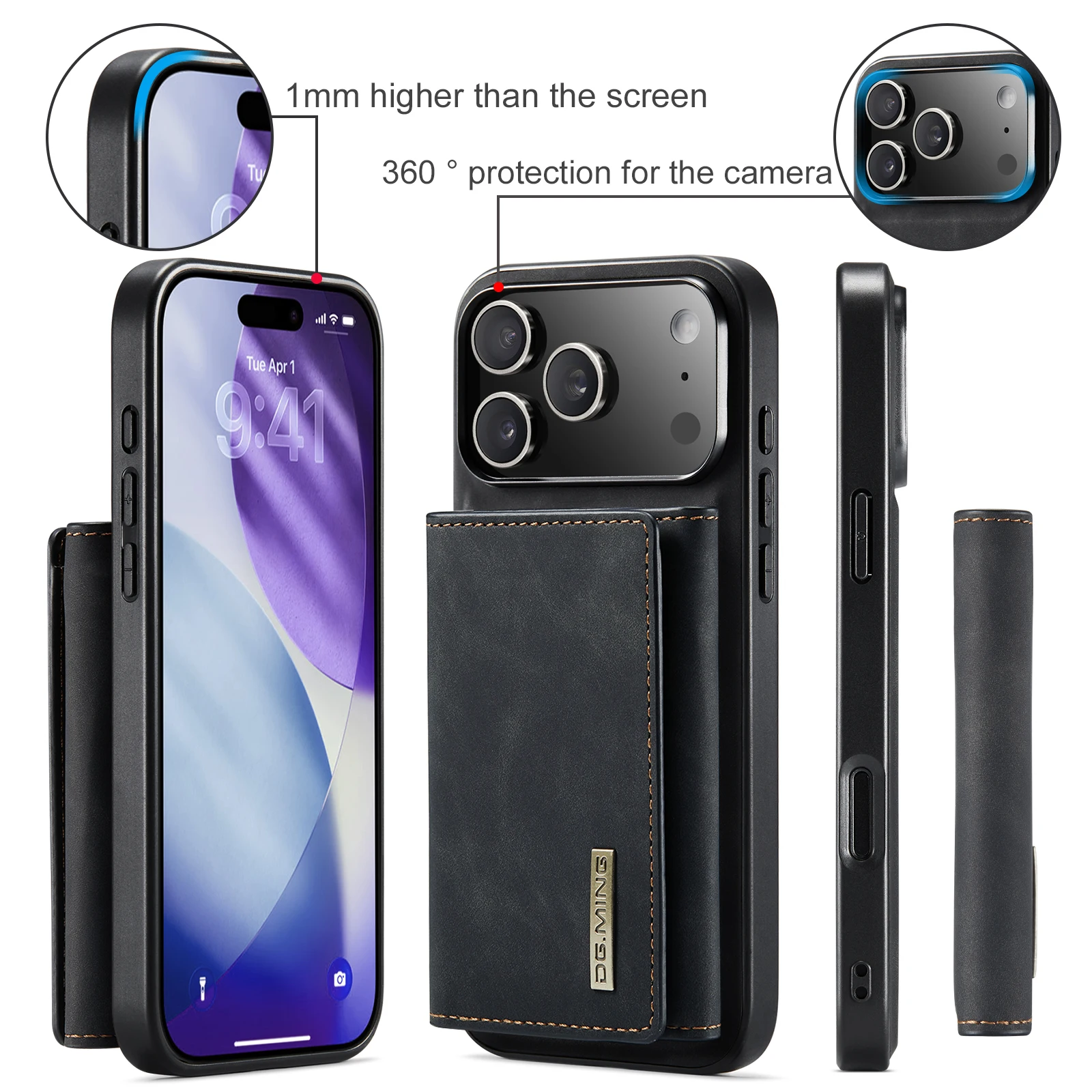 For New IPhone 17 Pro Max Air  - đánh giá và giá Phone Wallet Combo