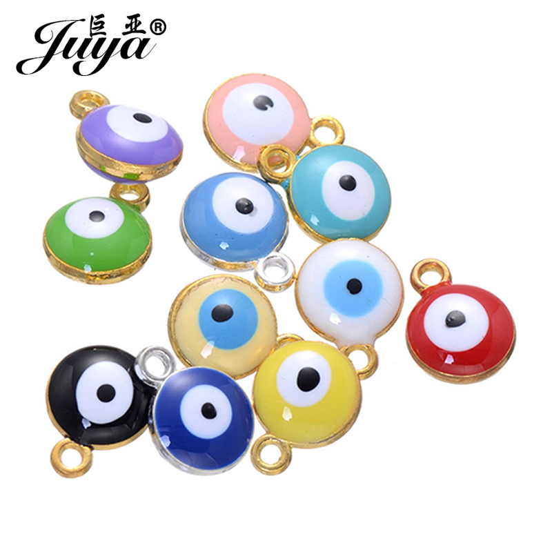 100pcs 10mm Classical Turkish  - đánh giá và giá Men Accessories Evil Eye