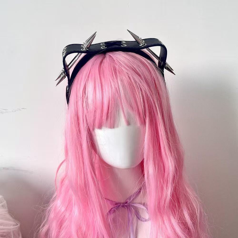 Punk Harajuku Rivet Headband,  - đánh giá và giá Men Accessories Earrings