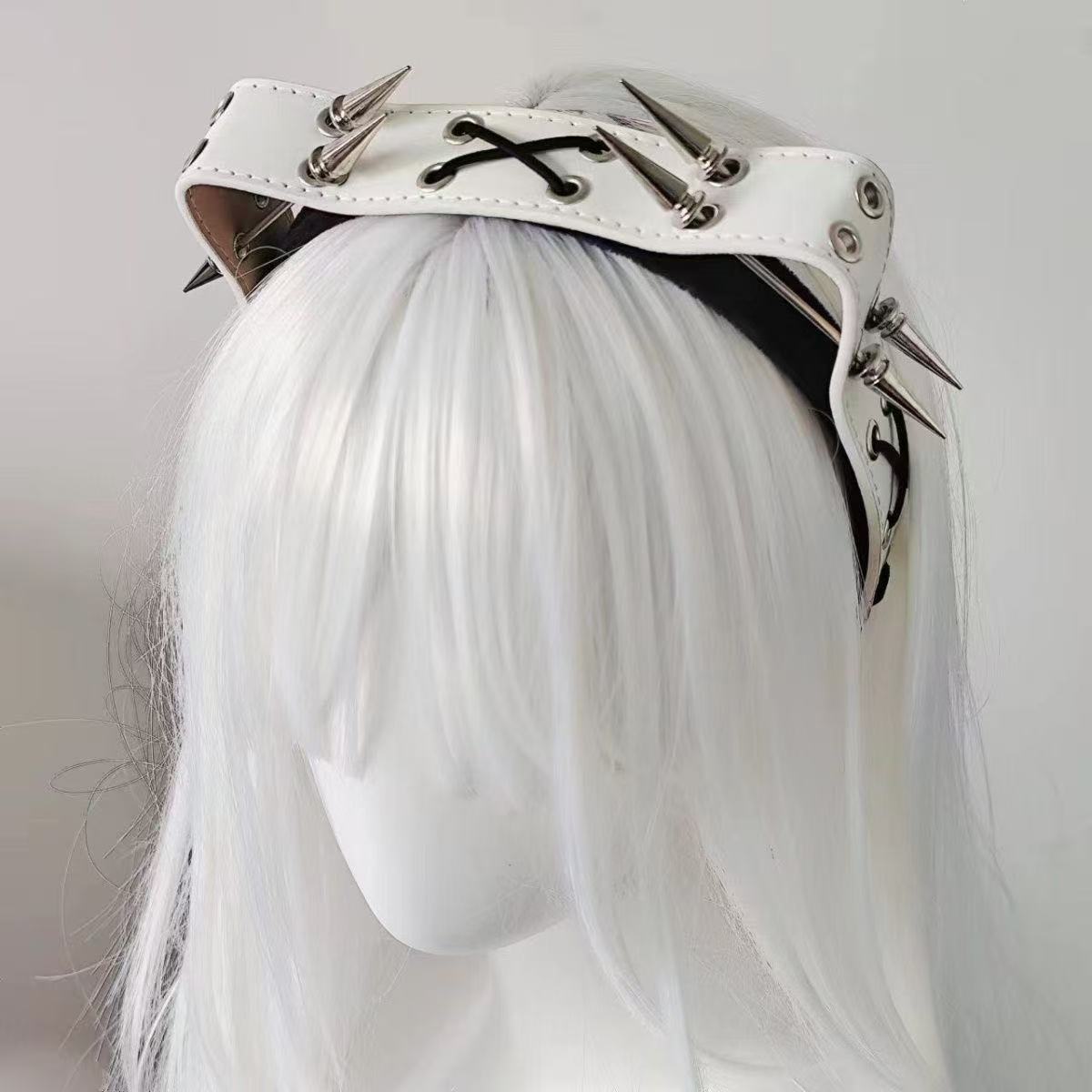 Punk Harajuku Rivet Headband,  - đánh giá và giá Men Accessories Earrings