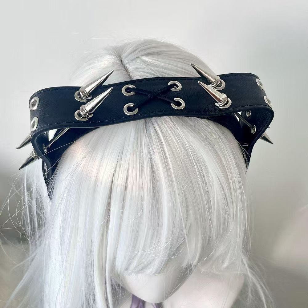 Punk Harajuku Rivet Headband,  - đánh giá và giá Men Accessories Earrings