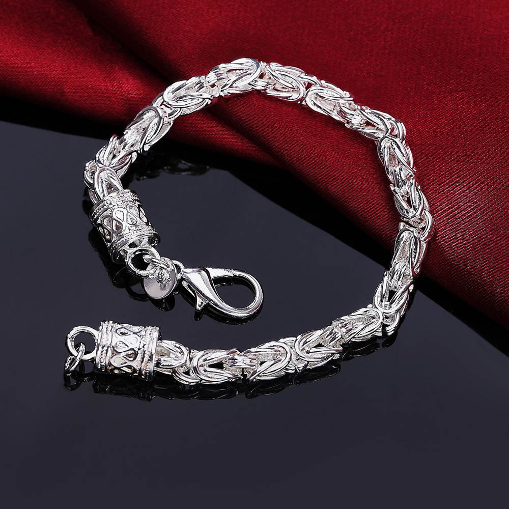 925 sterling silver faucet dom - đánh giá và giá Men Accessories Chain And Bracelet