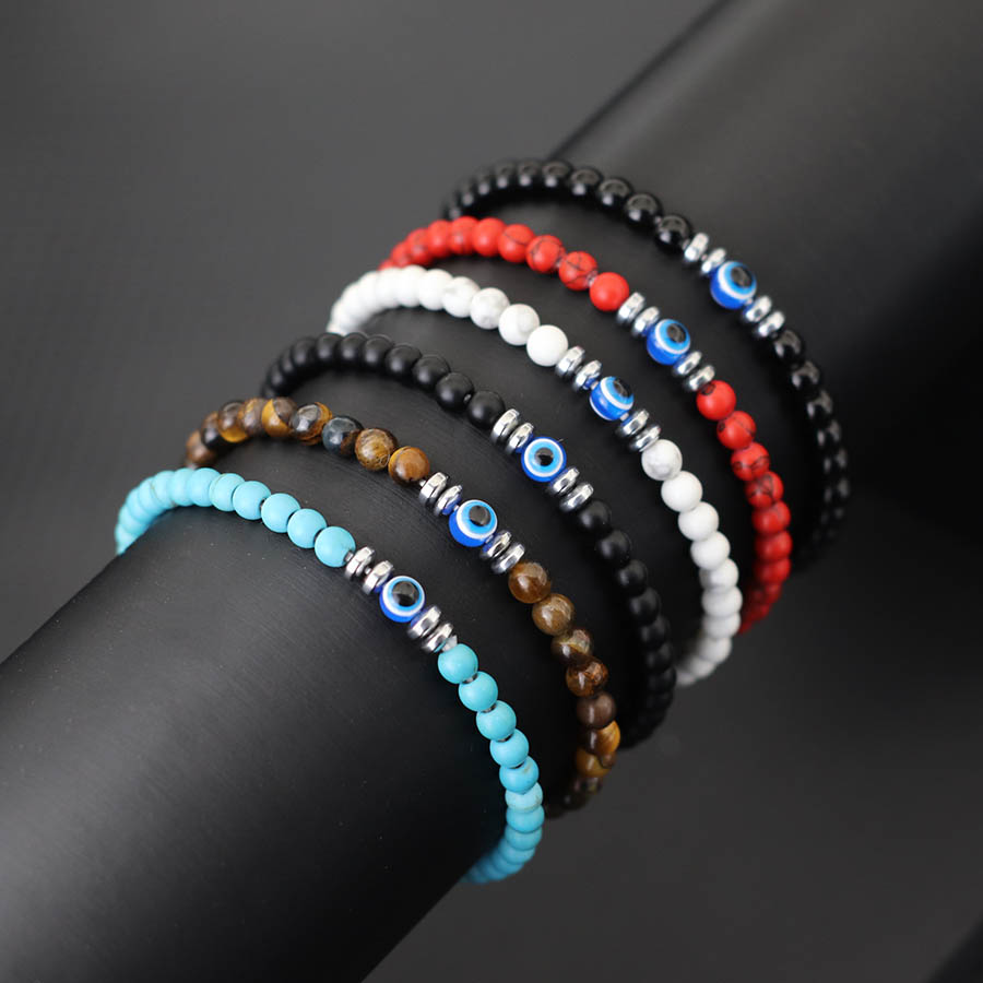 Classic Beaded Bracelet Men Ap - đánh giá và giá Men Accessories Evil Eye