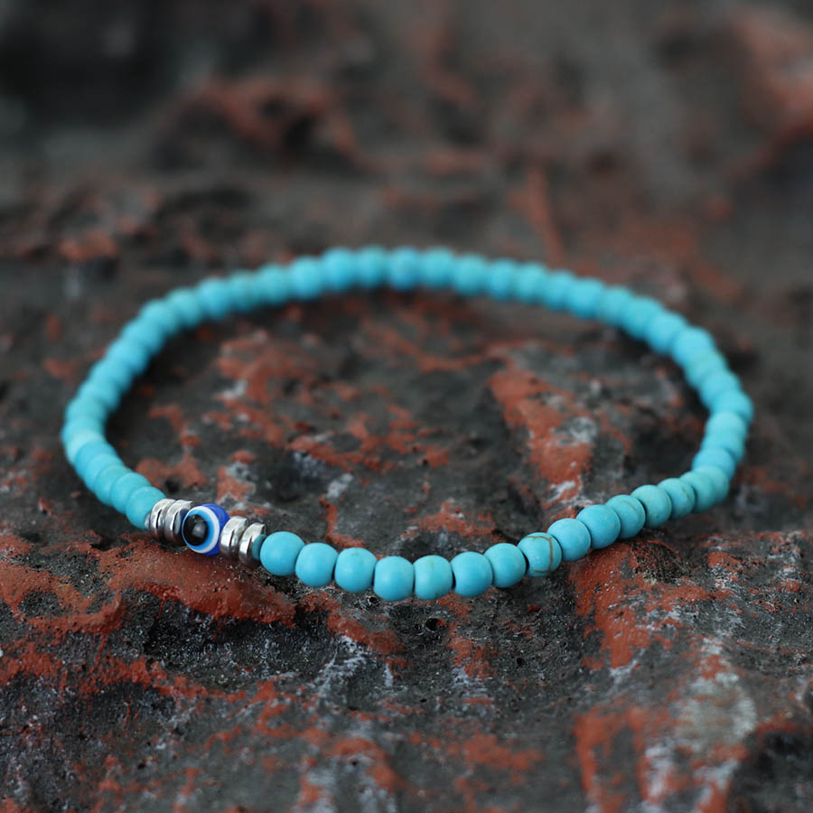 Classic Beaded Bracelet Men Ap - đánh giá và giá Men Accessories Evil Eye