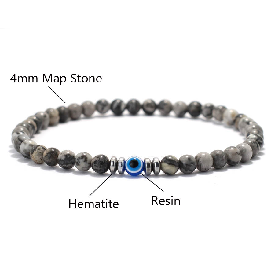 Classic Beaded Bracelet Men Ap - đánh giá và giá Men Accessories Evil Eye