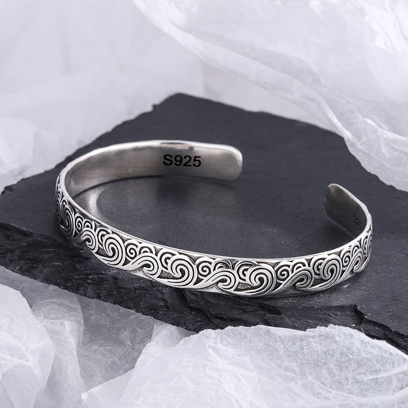 925 Sterling Silver Bracelets  - đánh giá và giá Men'S Accessories Trending