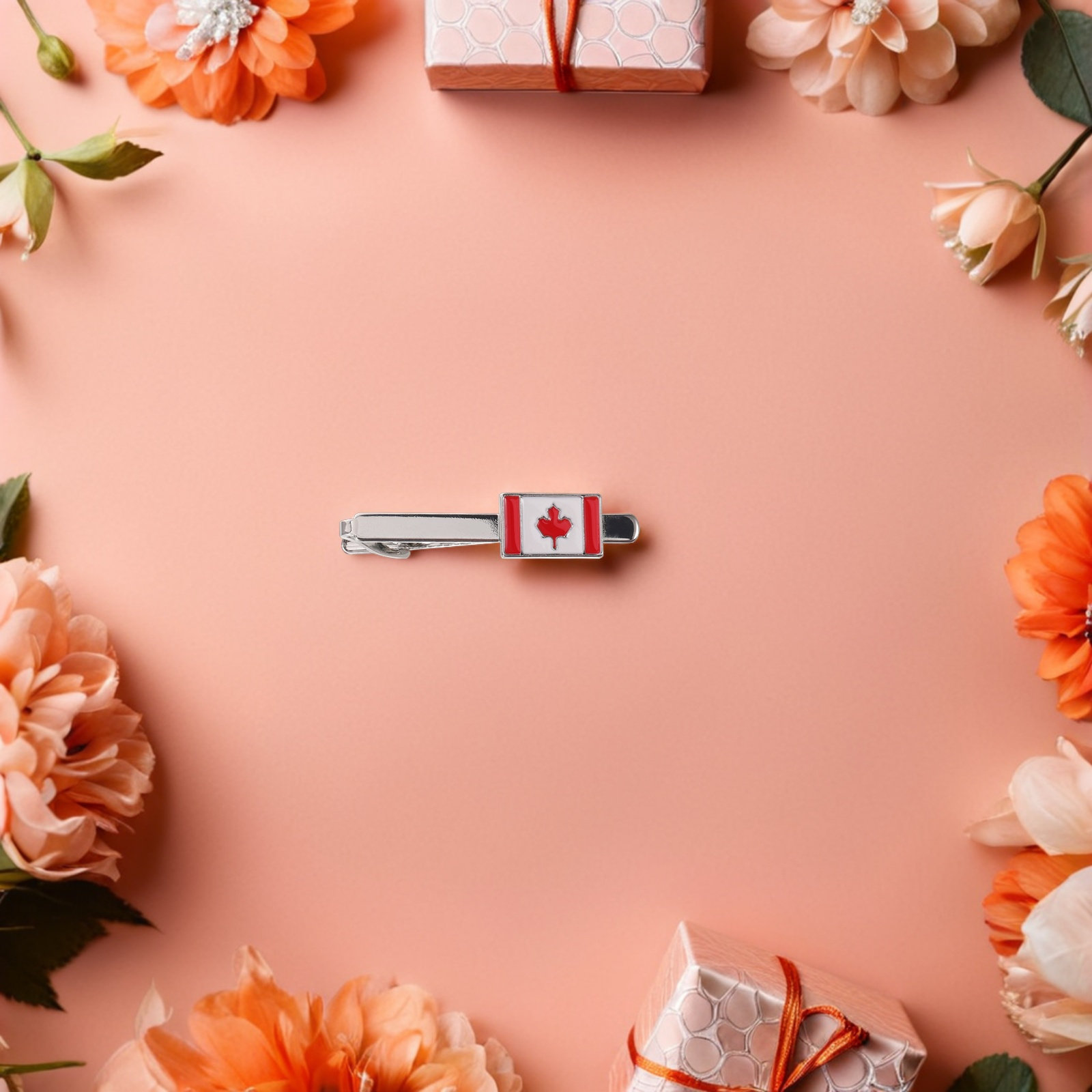Canada Flag Tie Clip Metal Pat - đánh giá và giá Men'S Accessories Canada