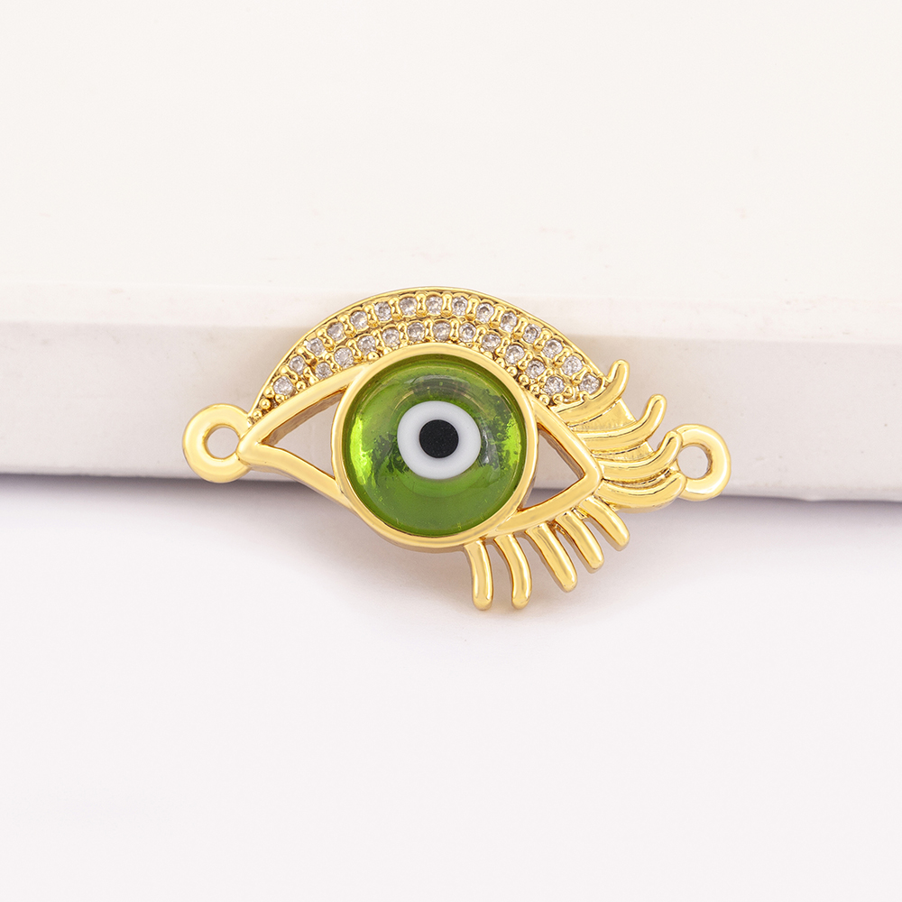 Colorful Shiny Crystal Evil Ey - đánh giá và giá Men Accessories Evil Eye