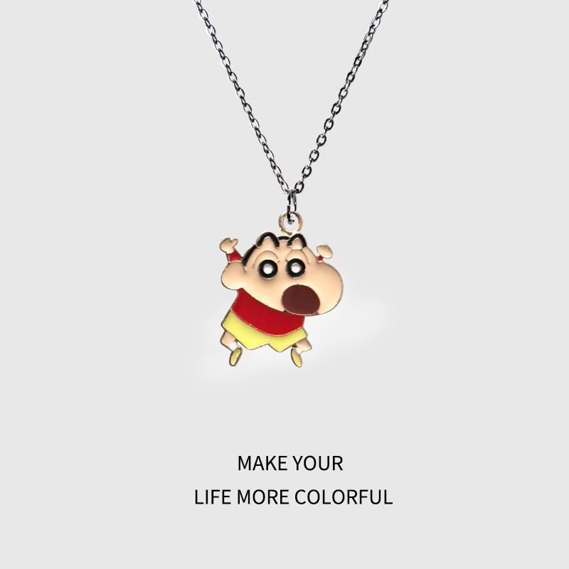 Crayon Shin-chan cartoon neckl - đánh giá và giá Men Accessories Necklace