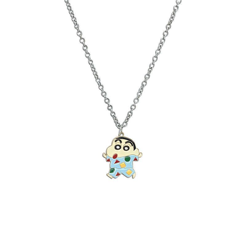 Crayon Shin-chan cartoon neckl - đánh giá và giá Men Accessories Necklace