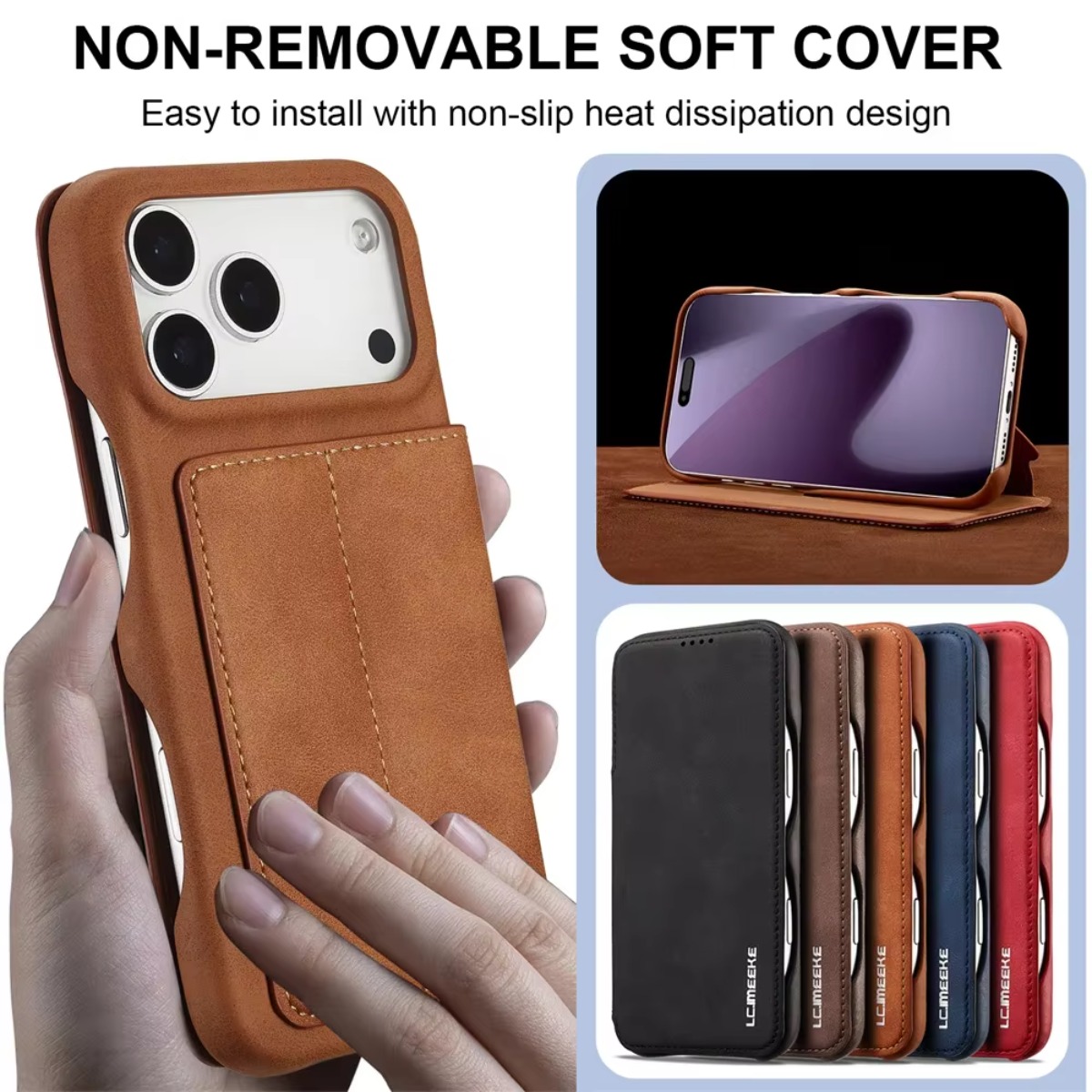 Leather Wallet Magnetic Flip C - đánh giá và giá Phone Wallet Combo