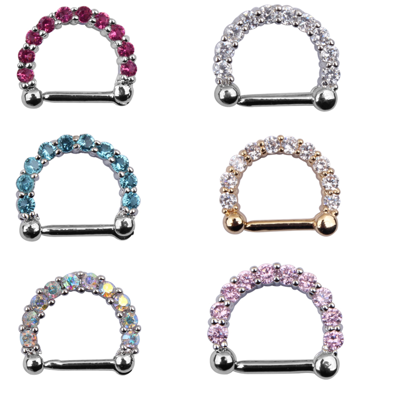 1pcs Hoop Clip On Nose Septum  - đánh giá và giá Men Accessories Earrings
