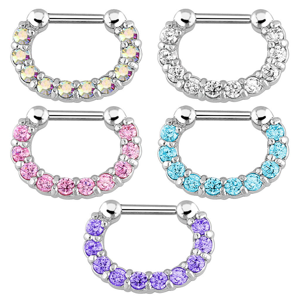 1pcs Hoop Clip On Nose Septum  - đánh giá và giá Men Accessories Earrings