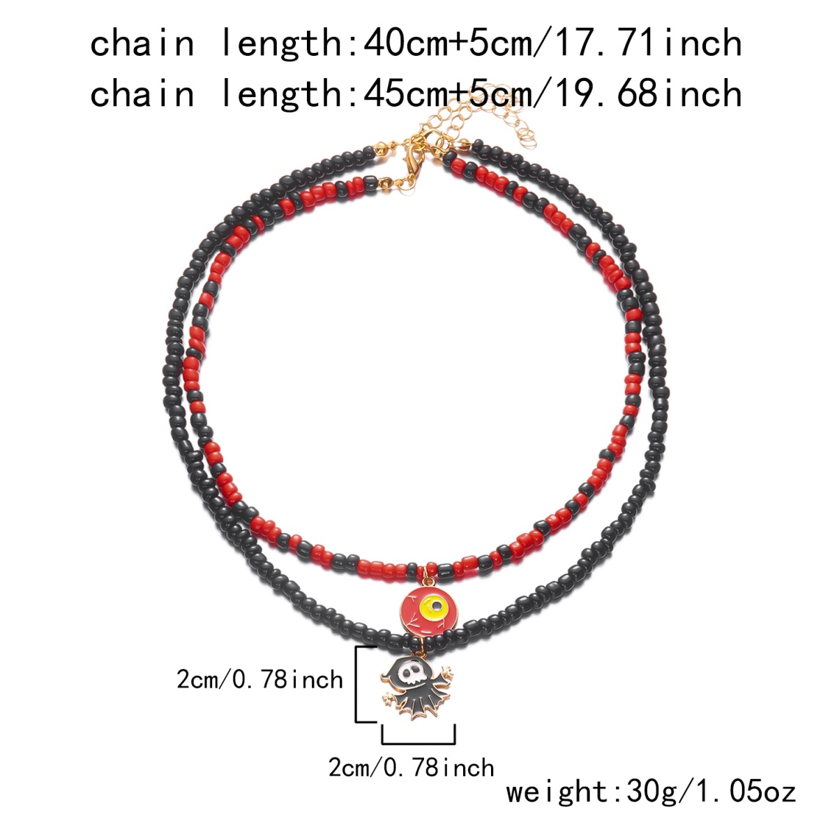 Double Layer Evil Eye Pendant  - đánh giá và giá Men Accessories Evil Eye