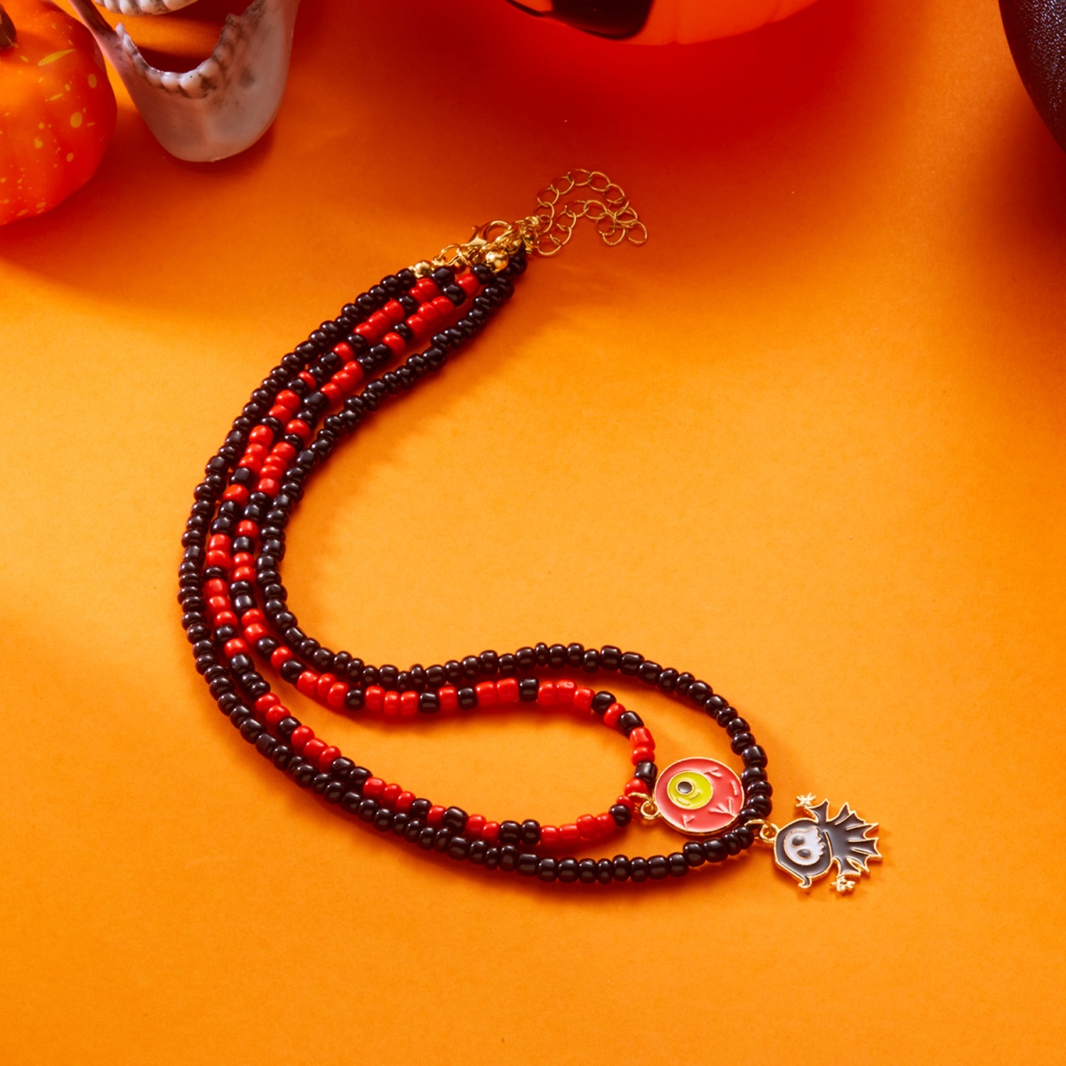 Double Layer Evil Eye Pendant  - đánh giá và giá Men Accessories Evil Eye