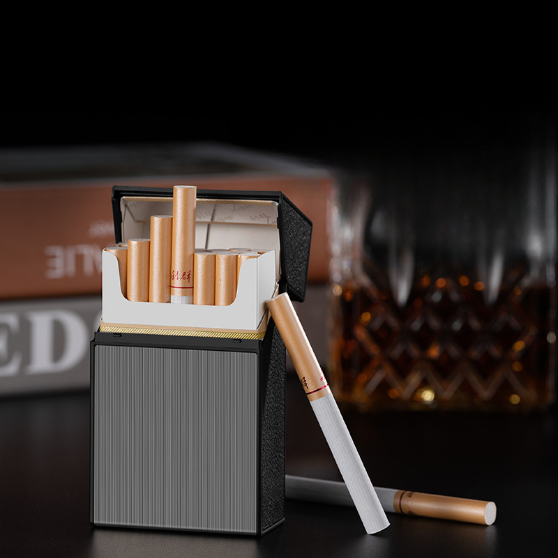 2 In 1 20 Cigarette Case Light - đánh giá và giá Men Accessories Gadgets
