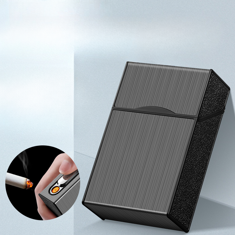 2 In 1 20 Cigarette Case Light - đánh giá và giá Men Accessories Gadgets