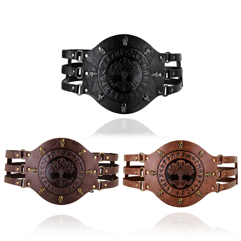 Medieval wide corset belt, Vik - đánh giá và giá Men'S Viking Accessories