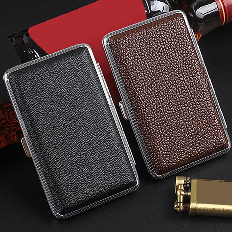 PU Leather Cigarettes Box Comp - đánh giá và giá Men Accessories Gadgets