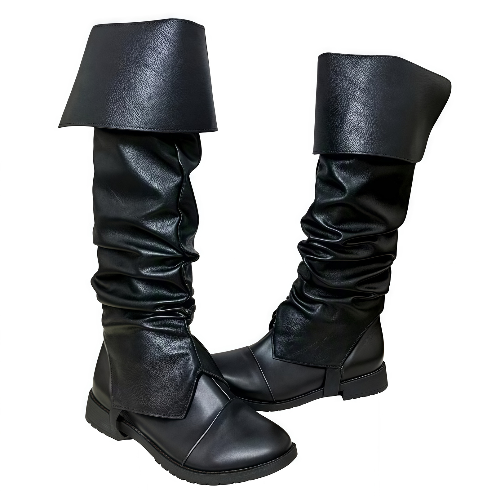 Medieval Pirate Boot Covers Ad - đánh giá và giá Men'S Viking Accessories