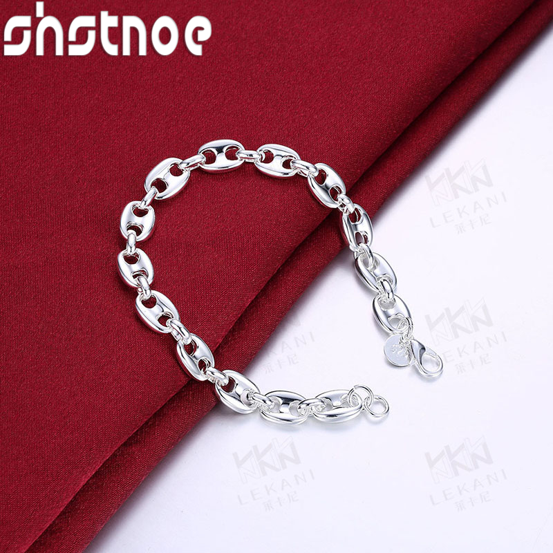 Cute 925 Sterling Silver Pig N - đánh giá và giá Men Accessories Chain And Bracelet