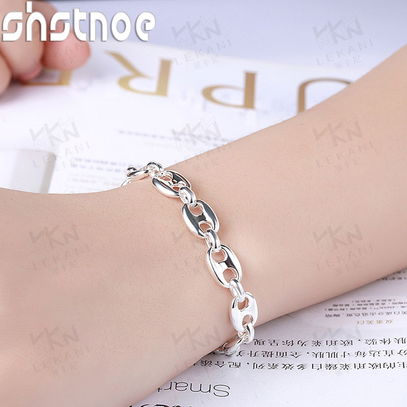 Cute 925 Sterling Silver Pig N - đánh giá và giá Men Accessories Chain And Bracelet