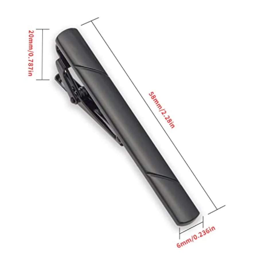 4Pcs Tie Clips For Men Tie Bar - đánh giá và giá Men Accessories Gift Box