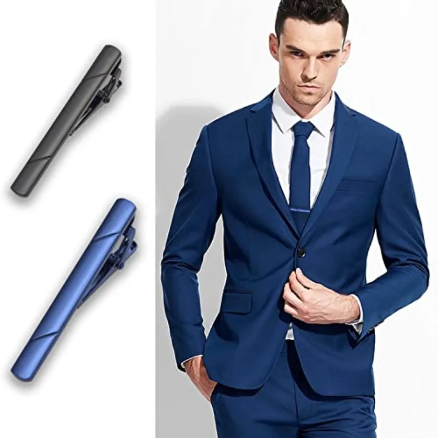 4Pcs Tie Clips For Men Tie Bar - đánh giá và giá Men Accessories Gift Box