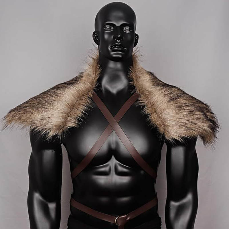 Man Medieval Faux Fur Cape Sho - đánh giá và giá Men'S Viking Accessories