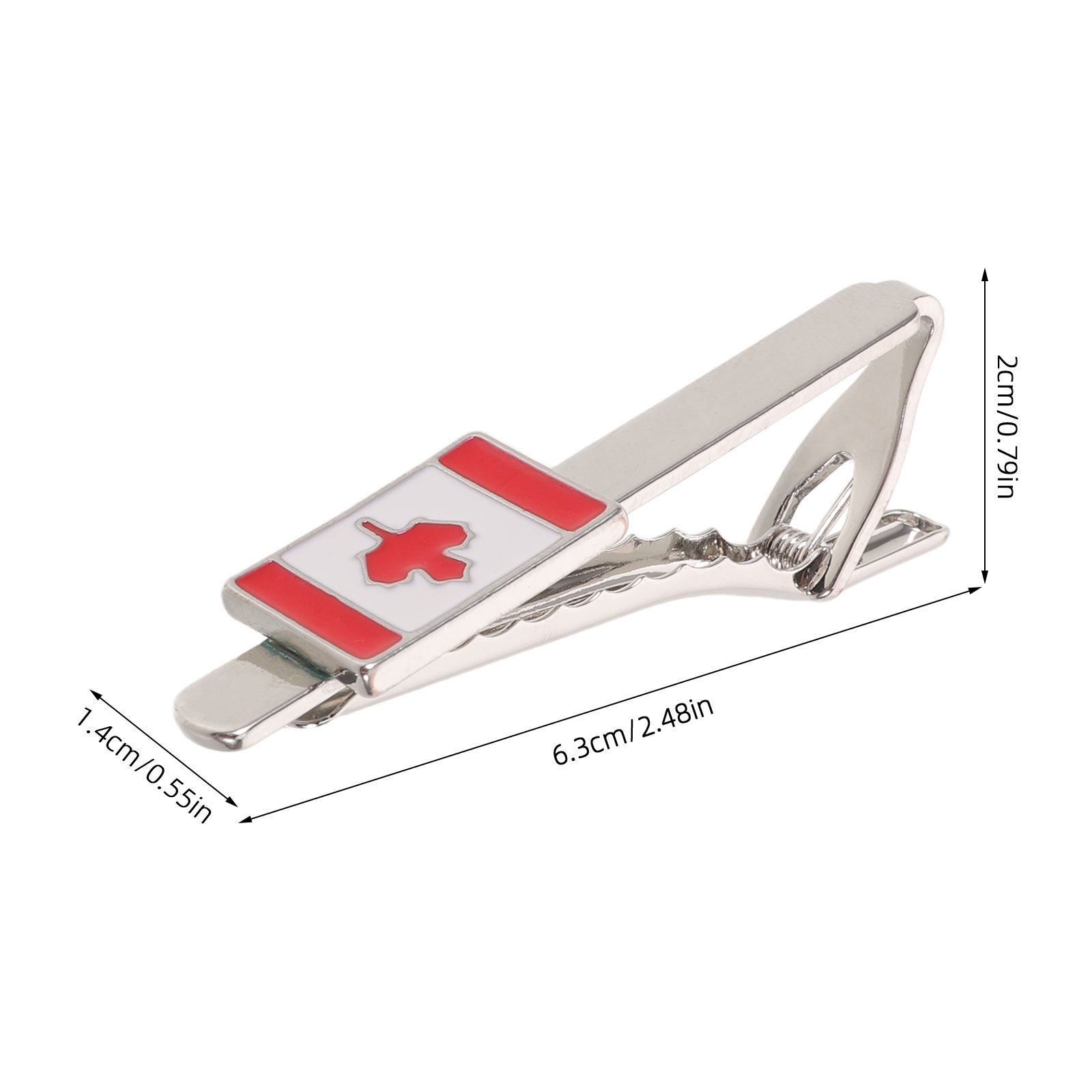 Canada Metal Tie Clip Patrioti - đánh giá và giá Men'S Accessories Canada