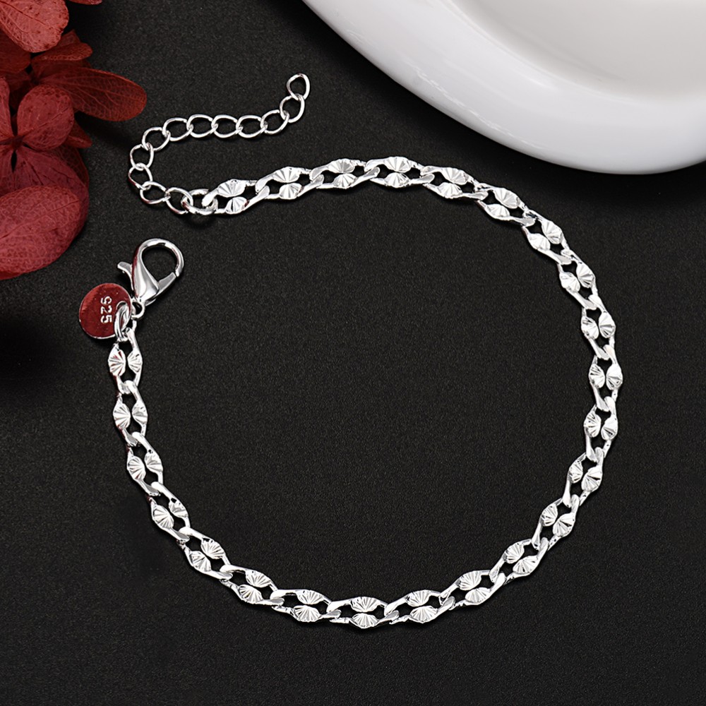 925 Sterling Silver pretty 4MM - đánh giá và giá Men Accessories Chain And Bracelet