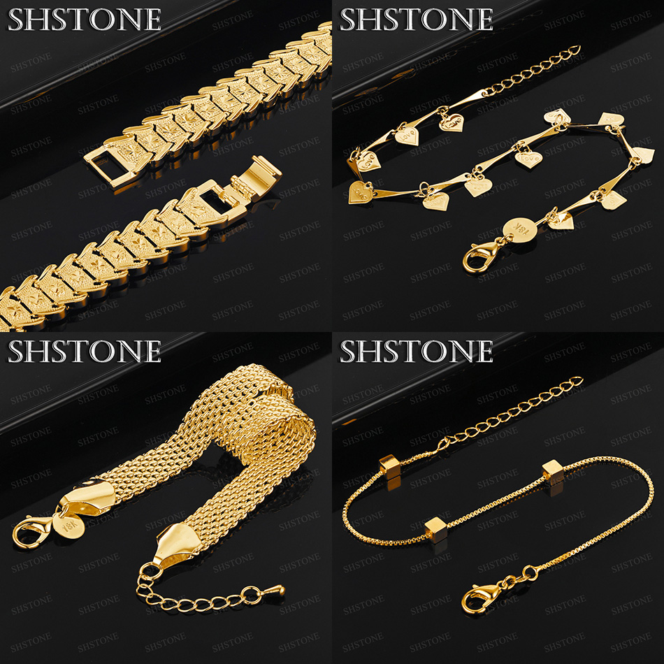 Hot 18k Gold Mesh Chain Square - đánh giá và giá Men Accessories Chain And Bracelet